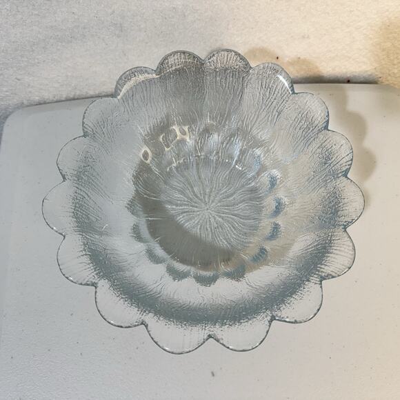 VTG Holmegaard Sidse Werner Glass Flower Bowl Copenhagen SW Brugkunst Danish - Picture 5 of 9